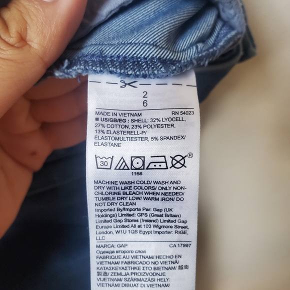 GAP Skinny Ankle Pants - Picture 4 of 5